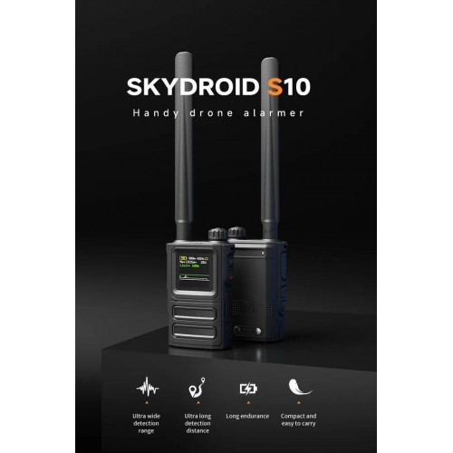 Детектор-обнаружитель дронов SKYDROID S-10 / «СОКОЛ 10» в Чите портативный всенаправленный