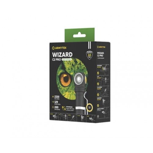 Мультифонарь Armytek Wizard C2 Pro Magnet USB (теплый свет) в Чите