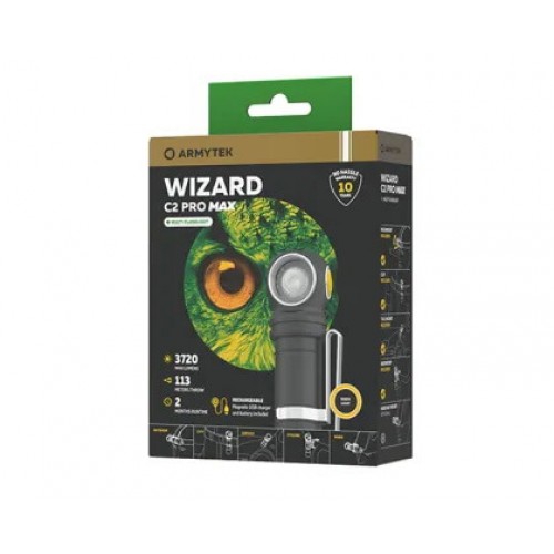 Мультифонарь Armytek Wizard C2 Pro Max Magnet USB (теплый свет) в Чите