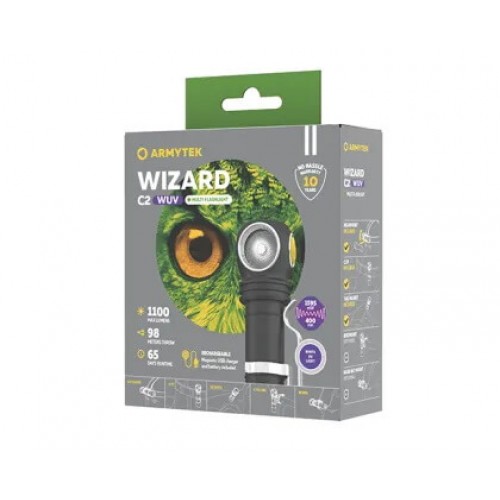 Мультифонарь Armytek Wizard C2 WUV Magnet USB в Чите