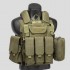 Тактический разгрузочный жилет «5 / пять карманов» с подсумками Tactical Molle Plate Carrier для съемных бронепластин в Чите