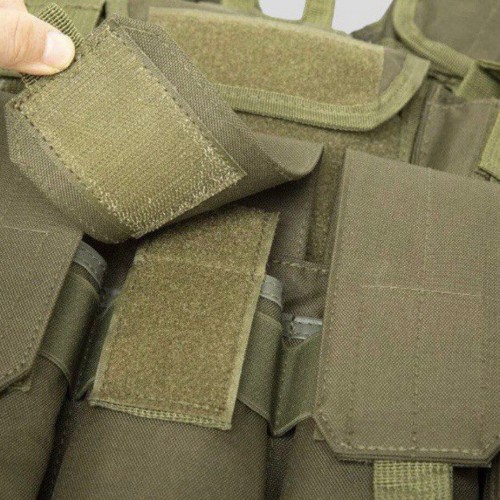 Тактический разгрузочный жилет «5 / пять карманов» с подсумками Tactical Molle Plate Carrier для съемных бронепластин в Чите